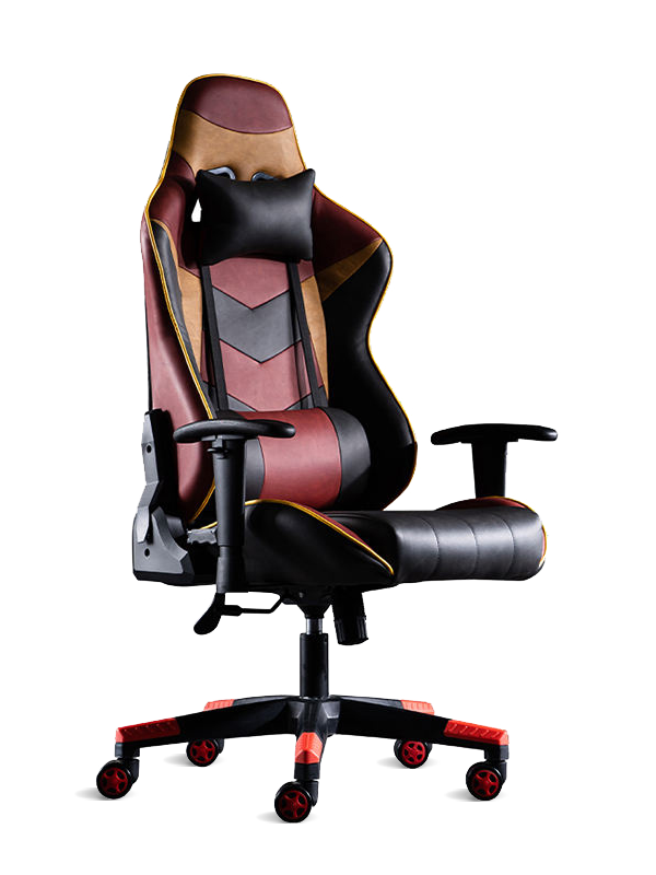 Ретро игровое кресло из искусственной кожи, гоночное кресло для геймерского офисного компьютерного кресла  Ретро игровое кресло из искусственной кожи, гоночное кресло для геймерского офисного компьютерного кресла