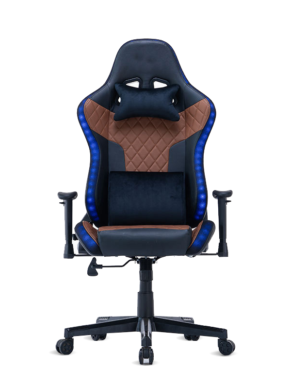 Игровое кресло хорошего качества с регулируемым подлокотником и светодиодной подсветкой RGB  Игровое кресло хорошего качества с регулируемым подлокотником и светодиодной подсветкой RGB